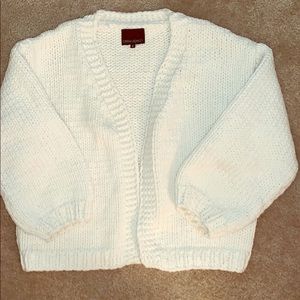 Super cute oversized knit jacket